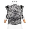 Fidella Fusion Babysize Dancing Leaves Black & White