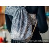 LennyLamb Sackpack Wild Wine Grey & White