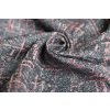 Yaro Sparkling Ultra Pink Grey Linen Glam