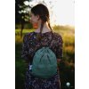 Little Frog Bag Green Linen Harmony