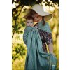 Little Frog Ring Sling Green Linen Harmony