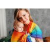 LennyLamb Ring Sling Rainbow Baby - délka 1,8 m