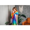 LennyLamb Ring Sling Rainbow Baby - délka 1,8 m