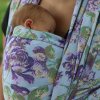 Yaro Ring Sling La Peonia Trinity Violet Yellow Tencel