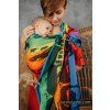 LennyLamb Ring Sling Rainbow Safari 2.0 - délka 1,8 m