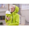 Angel Wings Softshell bunda bez zipu na zádech Kiwi zelená
