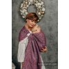 LennyLamb Ring Sling Doily Maroon Steel - délka 1,8 m