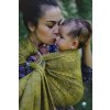 eng pm Little Frog jacquard ring sling Golden Boho size M 2 1 m 8169 4