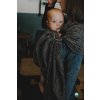 eng pm Little Frog jacquard ring sling Night Wildness size S 1 7 m 8771 3
