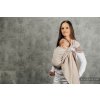 LennyLamb Ring Sling Little Herringbone Baby Caffe Latte 1,8m
