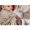 LennyLamb Ring Sling Little Herringbone Baby Caffe Latte 1,8m