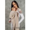LennyLamb Ring Sling Little Herringbone Baby Caffe Latte 1,8m