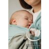 LennyLamb Ring Sling Little Herringbone Baby Mint 1,8m