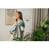 LennyLamb Ring Sling Little Herringbone Baby Mint 1,8m