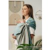 LennyLamb Ring Sling Little Herringbone Baby Mint 1,8m