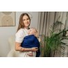 LennyLamb Ring Sling Basic Line Herringbone Cobalt 1,8m