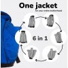 10005 cornflower babywearing softshell jacket everest front back1