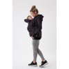 9999 2 fun2bemum babywearing softshell jacket everest maternity black kurtka ciazowa do noszenia dzieci czarna 2