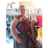 DVOJČECÍ Ring Sling Yaro Ava Trinity Maroon Rainbow Choco High Wool