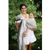 eng pl Little Frog jacquard ring sling Tencel Smokey Cube size S 1 7 m 9143 1