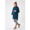 10530 2 fun2bemum babywearing softshell parka coat maternity parka do noszenia ciazowa petrol green butelkowa zielen 3