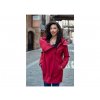 16815 4 wombat co celorocni softshellova nosici a tehotenska bunda wombatshell cherry red