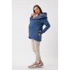 10961 1 fun2bemum babywearing coat kaya maternity plaszcz ciazowy do noszenia dzieci jeans niebieski blue 2