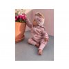 12069 4 fun2bemum kombinezon bawelniany cotton overall teddy brudny roz dirty pink