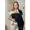 LennyLamb Ring Sling Little Herringbone Ebony Black 1,8m