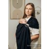 LennyLamb Ring Sling Little Herringbone Ebony Black 1,8m
