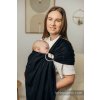 LennyLamb Ring Sling Little Herringbone Ebony Black 1,8m