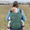 babymonkey ergonomicke nositko regolo essential khaki green (2)