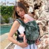 babymonkey ergonomicke nositko regolo rainforest dark green