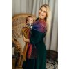 LennyLamb Ring Sling Peacock's Tail Bolero 1,8m