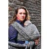 yaro terra duo grey black wool boucle