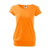Tričko dámské City (Barva Tangerine orange, Velikost XXL)