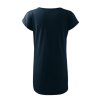 Tričko/šaty dámské Love (Barva Námořní modrá, Velikost XXL)