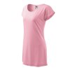 Tričko/šaty dámské Love (Barva Růžová, Velikost XL)
