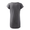 Tričko/šaty dámské Love (Barva Ocelově šedá, Velikost XXL)