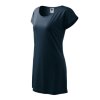 Tričko/šaty dámské Love (Barva Námořní modrá, Velikost XXL)