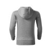 Mikina dětská Trendy Zipper (Barva Tmavě šedý melír, Velikost 146 cm / 10 let)
