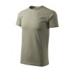 Tričko unisex Heavy New (Barva Světlá khaki, Velikost XXXL)