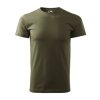 Tričko unisex Heavy New (Barva Military, Velikost XXL)
