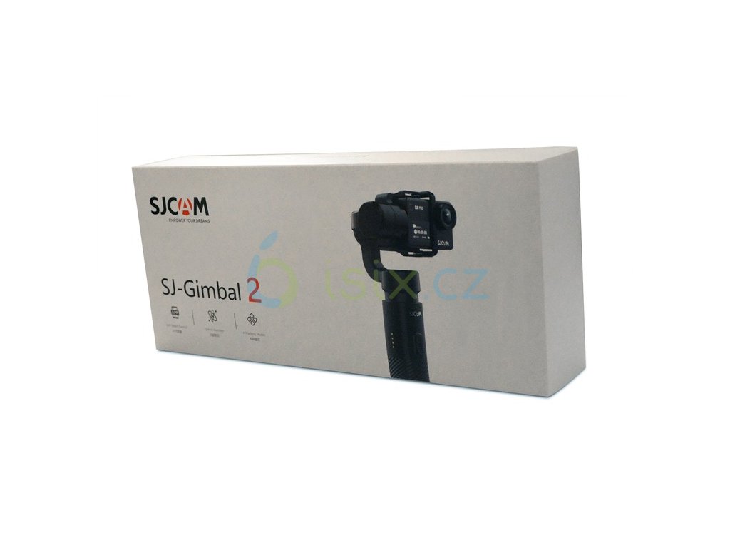 SJCAM SJ-Gimbal 2 : Tříosý Gyroskopický stabilizátor pro sportovní kamery gimbal
