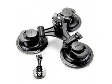 0240043 removable tri angle suction cup mount 9cm diameter 360 degree rotation head tripod mount screw for g
