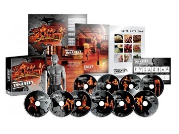 profesionální set 13 dvd insanity všechny partie!