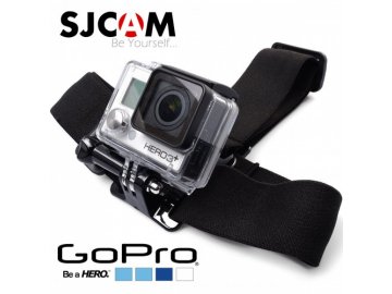 Držák popruhy kšíry na hlavu pro SJCAM nebo GoPro