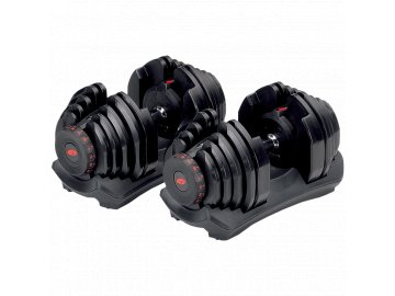 Set dvou nakládacích jednoručních činek BOWFLEX select TECH 1090 4,5-40 kg  Eu kg verze