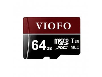 viofo 64gb professional high endurance mlc micro sdxc memory card uhs 3 with adapter for dash cam action camera