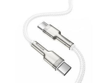 Baseus Cafule Series Metal Data Cable Type-C/Type-C 100W 2m White